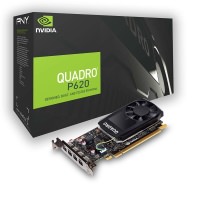 PNY QUADRO P620 DVI 2GB 128Bit GDDR5 16x VCQP620DVI-PB Profesiyonel Ekran Kartı - 1
